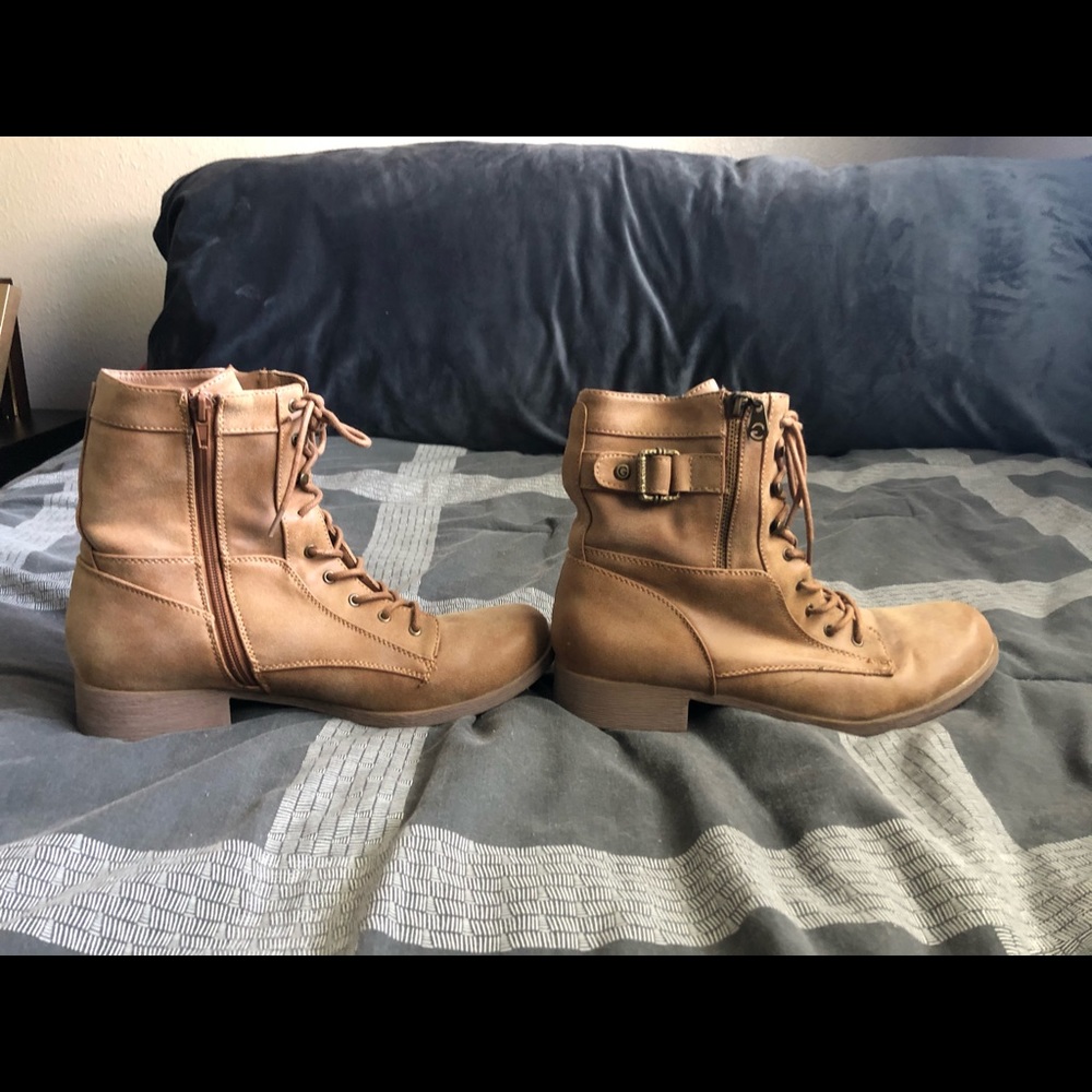Guess Lace Up Boots
